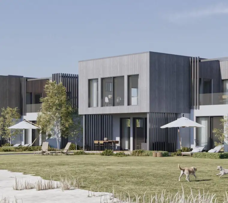 Seesuiten Lanzenkirchen – Gartensuite 5: Ruhige 3-Zimmer-Suite mit Zugang zum Wasser