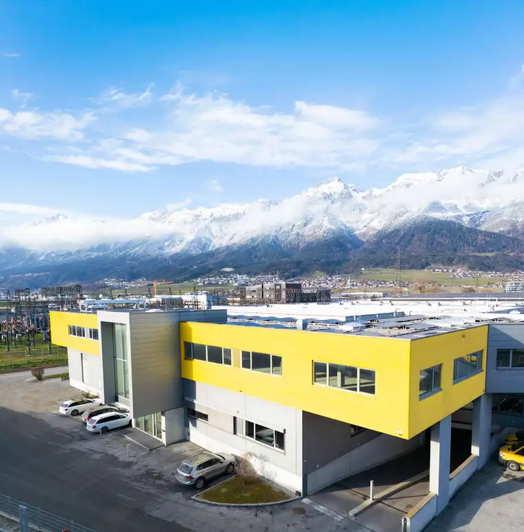 Büroflächen im Gewerbegebiet Hall in Tirol