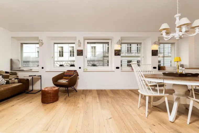 Stilvoll eingerichtete 3-Zimmer-Wohnung, kernsaniert – mitten im Zentrum von Wien