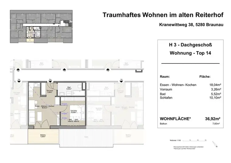 Charmante Dachgeschosswohnung mit Balkon – Ideal für Anleger!