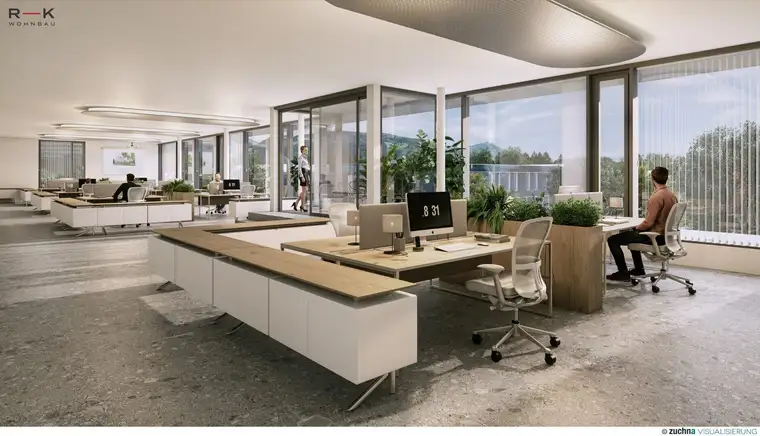 süüd 93 Büro mit über 1.000 m² in der Alpenstraße - Erstbezug