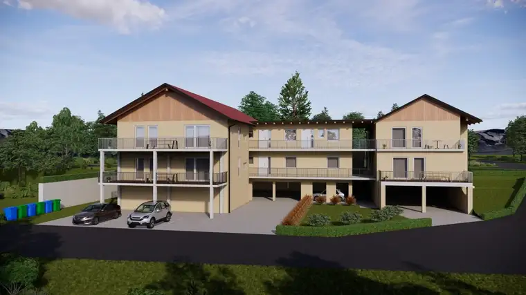 3-Zimmer-Eckwohnung mit ca. 20 m² großer Terrasse und rund 100 m² Eigengarten!
