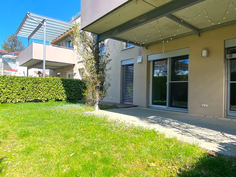 BESONDERHEIT: neuwertige 3-Zimmer-Gartenwohnung mit ca. 88 m² in Andritz mit überdachtem Parkplatz!