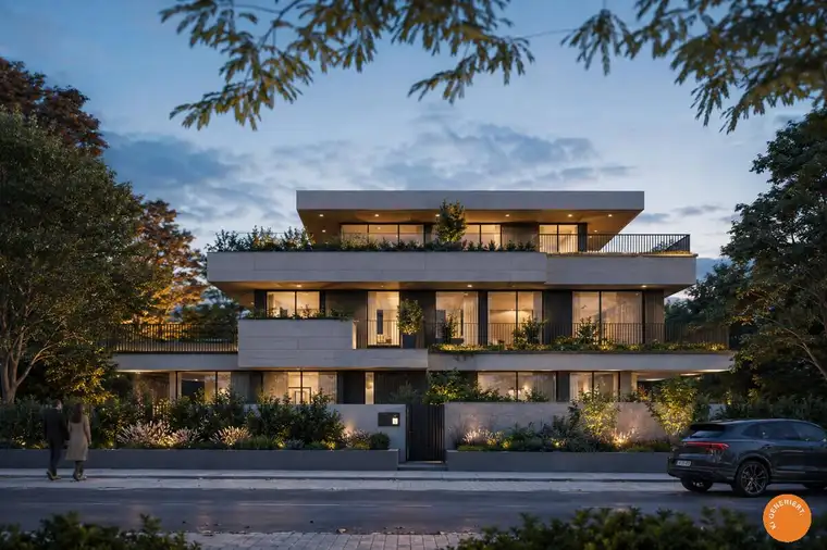 Baubewilligtes Wohnprojekt am Wörthersee mit 6 Wohnungen &amp; Penthouse, ca. 400 m² WNF!