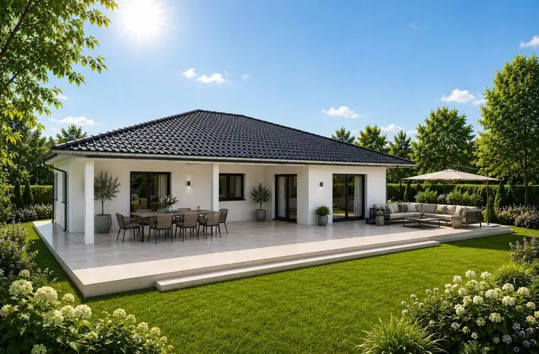 Kaufen statt Mieten Bungalow ab 206.000,- inkl. Fundament / Grundstück vorhanden