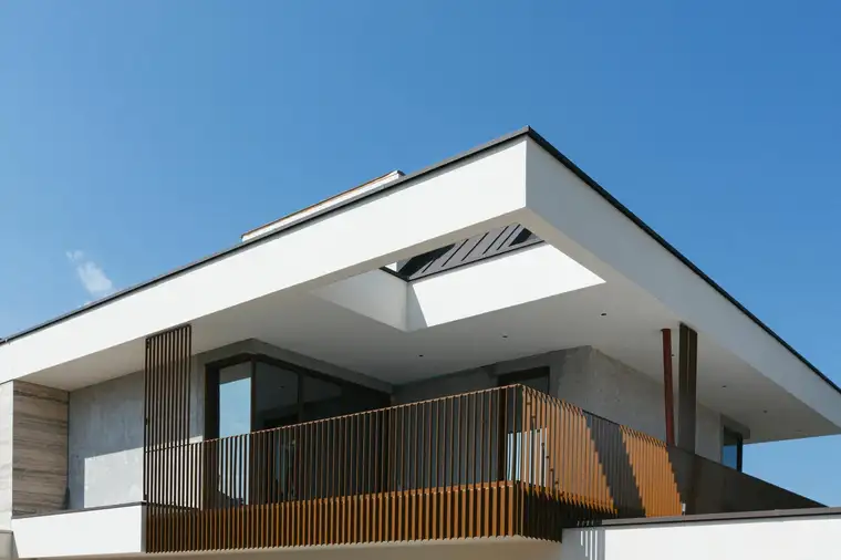 Luxus Neubauvilla in Salzburg – Haushälfte - Aktuelle Baustellenfotos