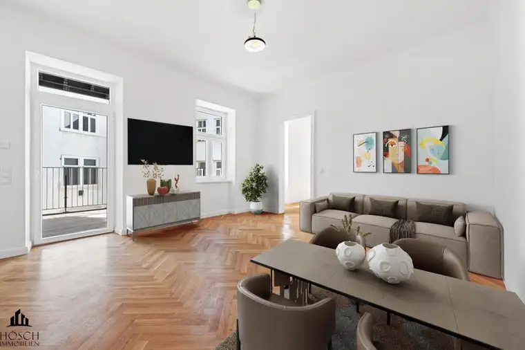 Imposants Wohnjuwel | 7 Stilwohnungen mitten in der Stadt [DG + kernsanierter Altbau] | elegant &amp; hochwertig