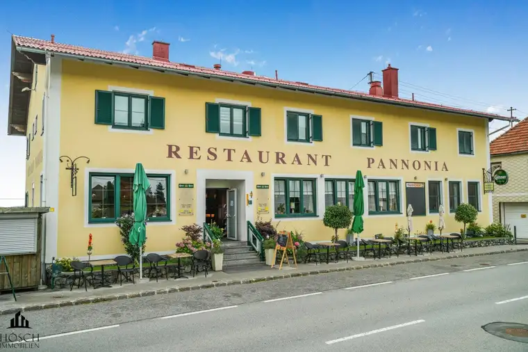 Restaurant Pannonia - Erfolgreiches Gastro-Familienunternehmen + 3 Wohnungen!!