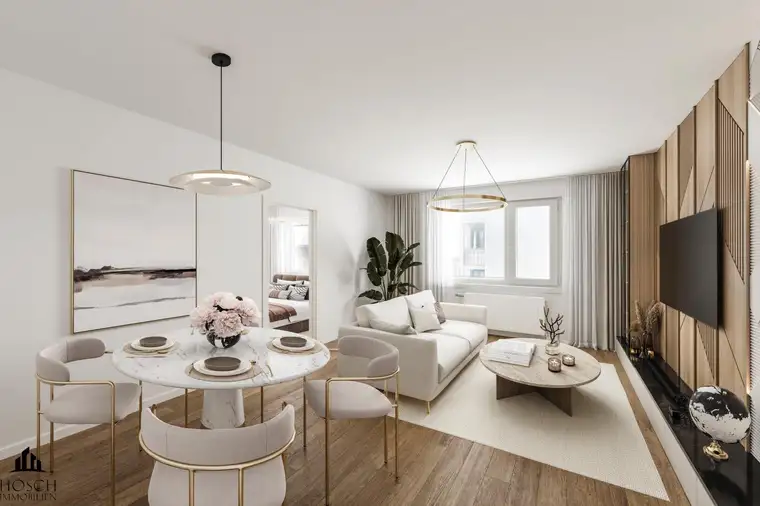 Stilvolle 3-Zimmer-Wohnung im Sonnwendviertel