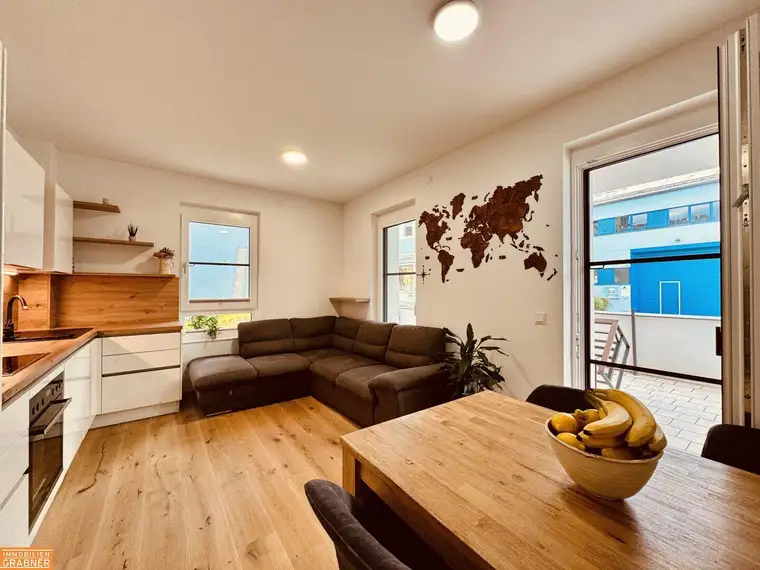 Optimal geschnittene 2-Zimmer-Wohnung mit Terrasse