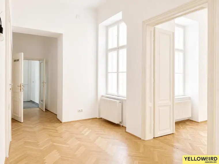 Repräsentatives Altbaubüro I 4-Zimmer I unglaubliche RAUMHÖHE I Nähe Wien-Mitte