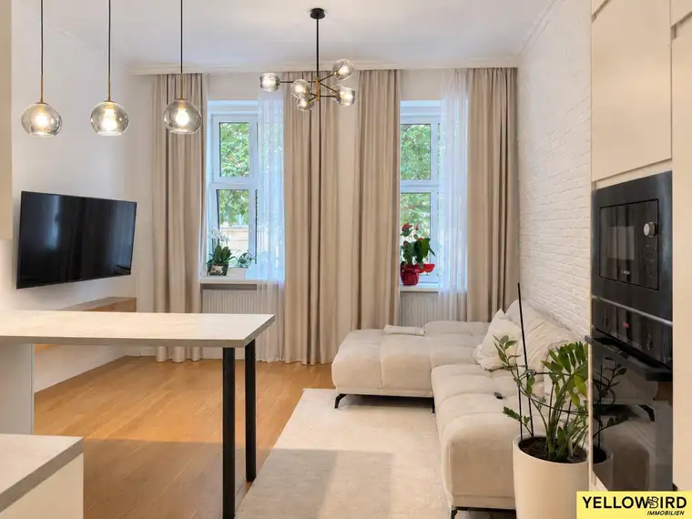 Hochwertig sanierte 3-Zimmer-Altbauwohnung I Zentrale Lage I Nähe Rochusmarkt