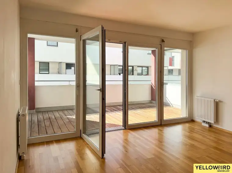 2-Zimmer-Neubauwohnung nahe dem Wienerwald I Loggia &amp; Terrasse I Hallenbad, Fitness &amp; Sauna I Garage