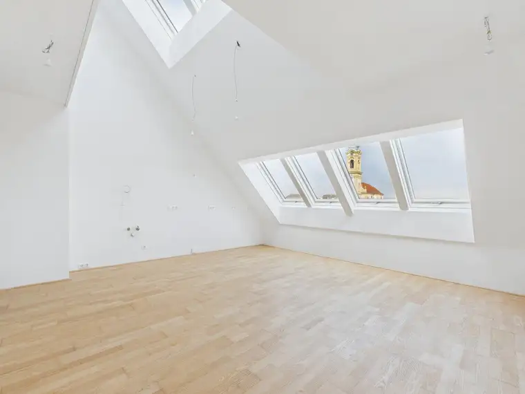 2-Zimmer Dachgeschosswohnung auf zwei Ebenen | Erstbezug in Stockerau