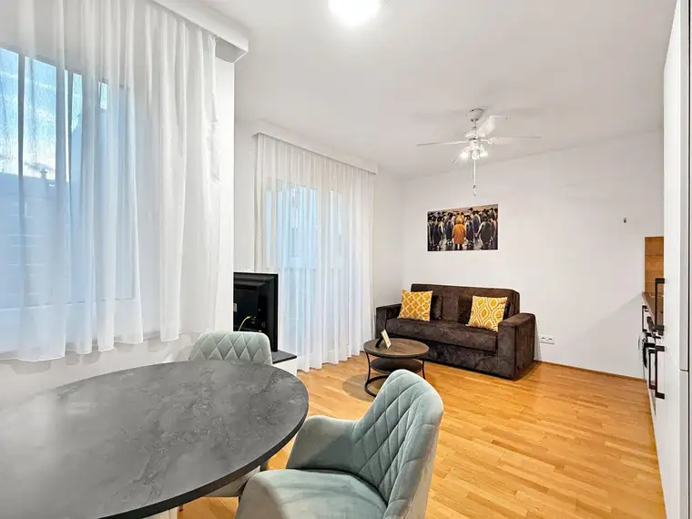 2-Zimmer Wohnung im 5. Obergeschoss | Kurzzeitvermietung möglich | Voll möbliert in 1100 Wien
