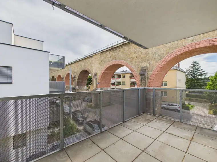 2-Zimmer-Wohnung mit Balkon und Aquäduktblick | 1230 Wien