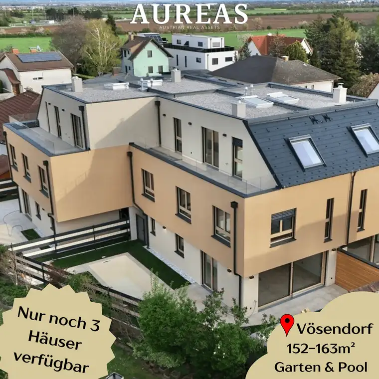 QUARTETT VÖSENDORF Haus Z4/Top 2 - Exklusive schlüsselfertige Doppelhaushälfte