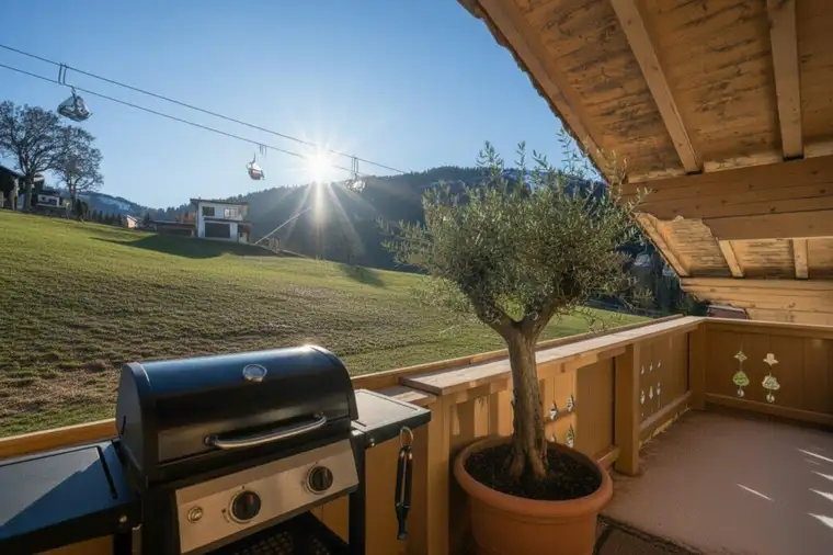 Direkt von der gemütlichen 88m² 3-Zimmerwohnung auf die Skipiste