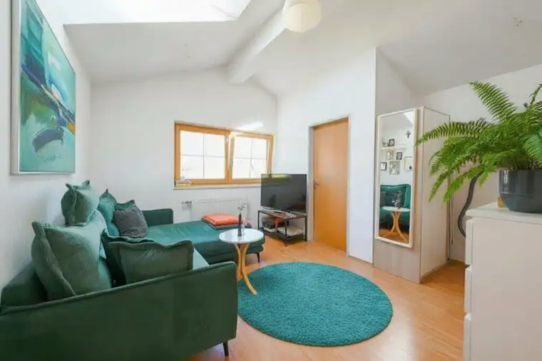2 Zimmer Eigentumswohnung (38 m²) mit optimaler Raumaufteilung und Dachterrasse