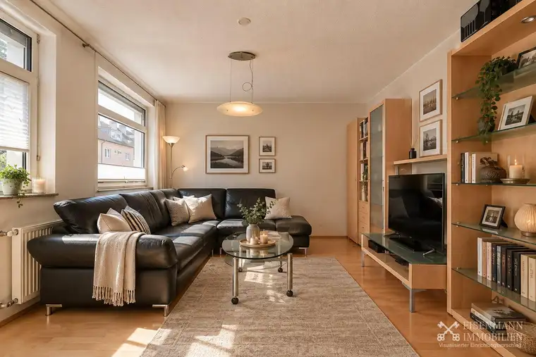 Lichtdurchflutete 3-Zimmer Wohnung mit Lift, Balkon &amp; Gemeinschaftsgarten