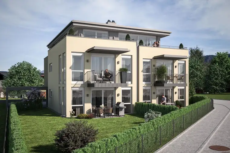 Erstbezug in Kirchbichl Hochwertige 2-Zimmer-Wohnung mit Balkon