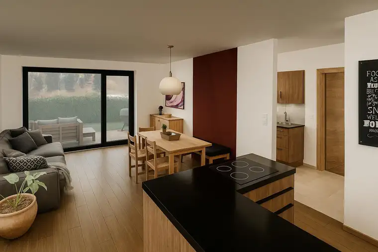 • EXKLUSIVES NEUBAUPROJEKT -Attraktive 2-Zimmer-Wohnung mit Terrasse in St. Jakob in Haus