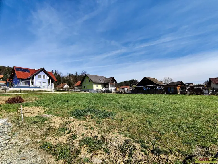 Baugrund für bis zu ca. 290 m² Wohnfläche. - Ideal für Familien. - Ruhige Wohnlage in ländlicher Idylle bei Eibiswald.