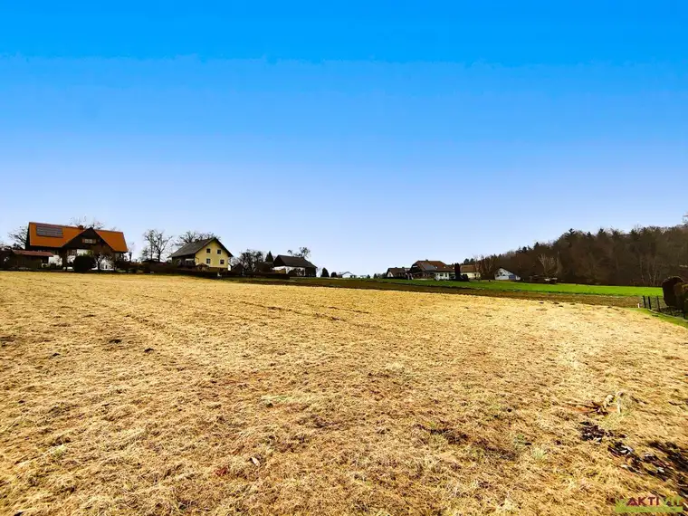 Beliebte und naturnahe Lage bei Fernitz! - 20 Min. vor Graz. - Genießen Sie die Ruhe mit Ausblick ins Grüne.