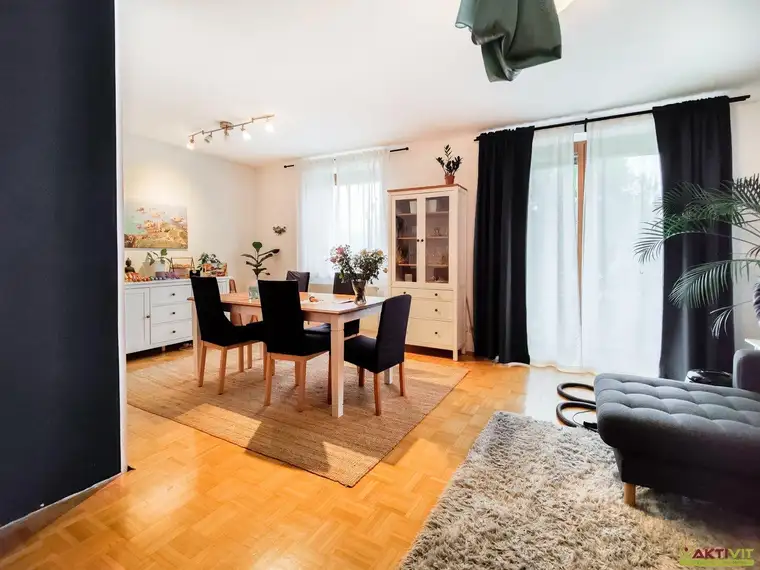 4-Zimmer-Wohnung mit Balkon und Tiefgarage. - Begehrte Lage in Wetzelsdorf: Attraktives Investment in Graz.