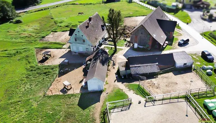 Hof mit Altbestand, Stallungen, Reitplatz und Ausbaureserve. - Charmante Lage nähe Voitsberg