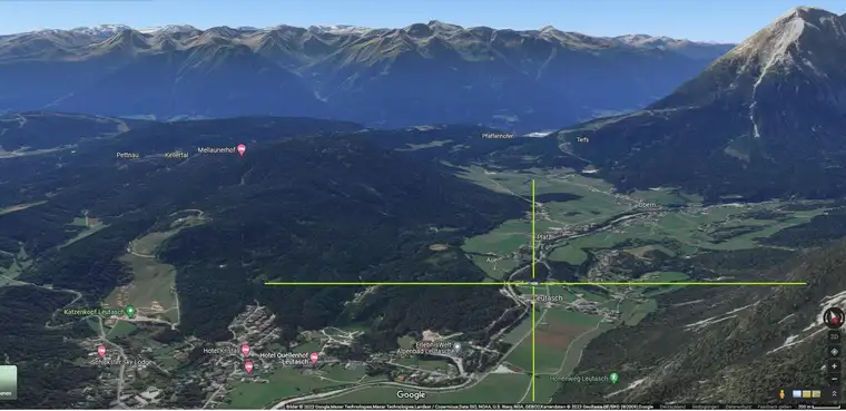 Baugrundstück 1827m² in Leutasch am Waldrand 
