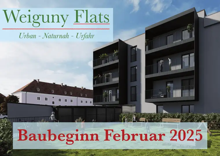 Weigunyflats: Gartenwohnung mit zwei Schlafzimmern