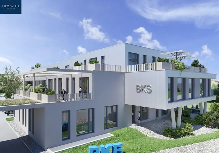 Energieeffizienter Erstbezug: Top 5 Büro / Praxis in Herzogenburg mit 168 m² Nutzfläche und 140 m² Terrassenfläche