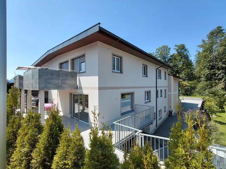 *Provisionsfreier Privatverkauf* - Neuwertige Doppelhaushälfte in Ebbs - Panoramadachterrasse mit Blick auf den Zahmen Kaiser und ins Inntal
