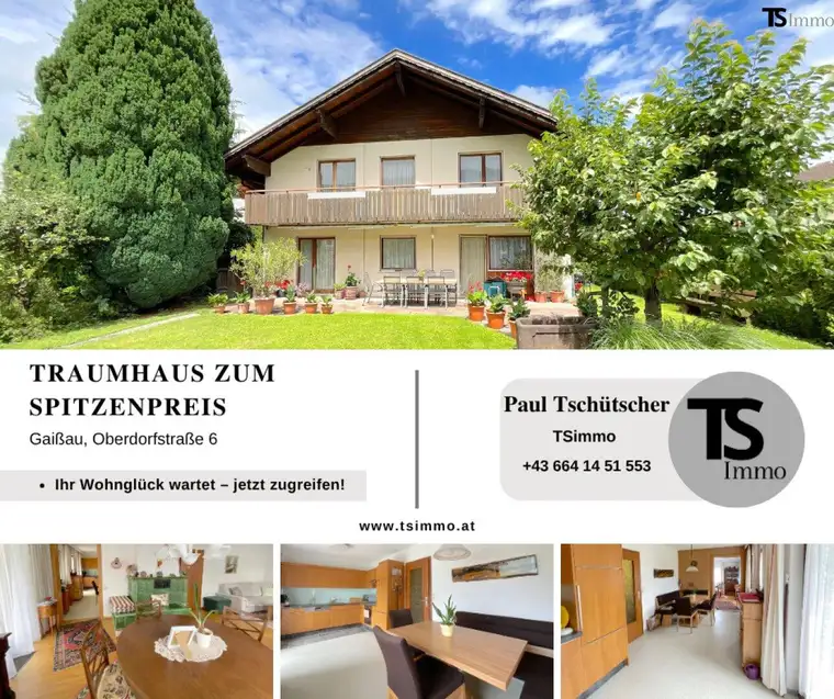 Ihr Traumhaus in Gaißau – Idyllisch, charmant und bezugsbereit!