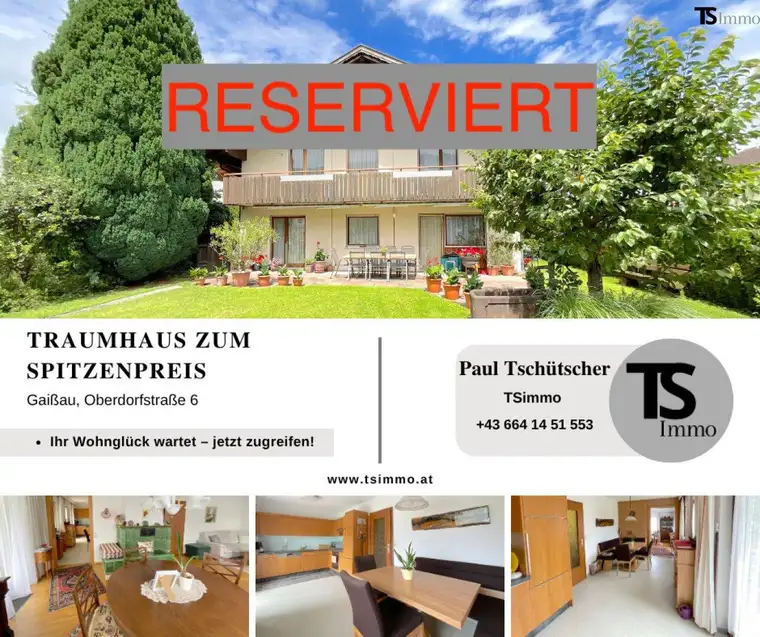 Ihr Traumhaus in Gaißau – Idyllisch, charmant und bezugsbereit!
