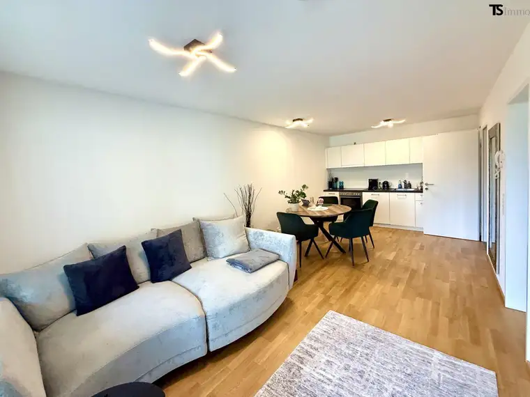 Feldkirch-Gisingen: Charmante neuwertige 2-Zimmer-Wohnung ca. 44 m² mit großzügiger Terrasse ca. 14 m²