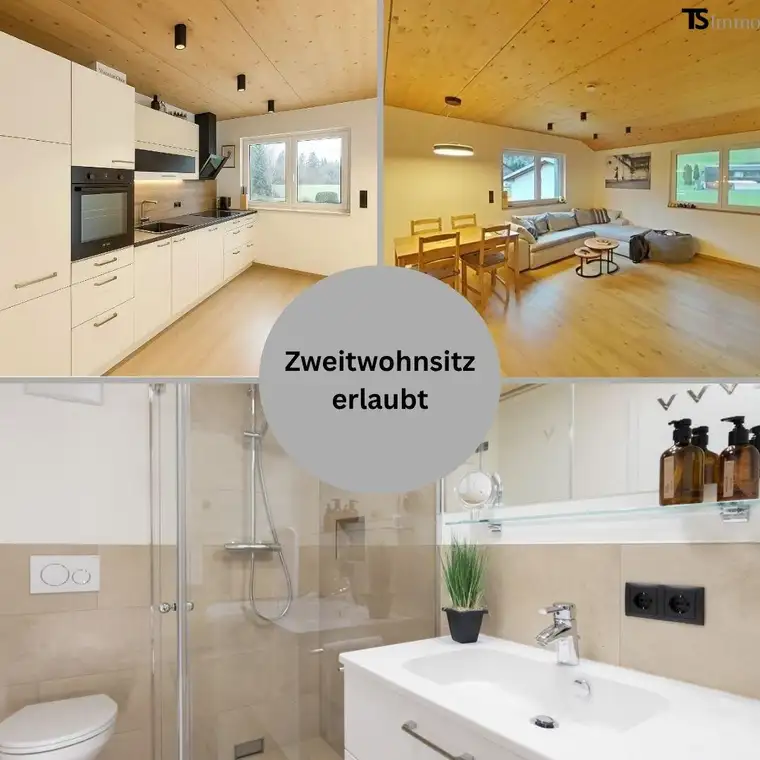 Bregenz: Langen bei Bregenz: Top 11: Modern &amp; gemütlich! 2-Zimmer-Wohnung ca. 50 m2 mit zusätzlichem Dachraum