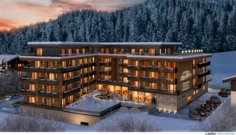 Exklusive Investmentimmobilie in den Kitzbüheler Alpen im Hotel und Apartments „AlpenParks Taxacher“ in Kirchberg – Tirol – Indoor-Schwimmbad, Wellness- und Spa Bereich, Tiefgarage, 2 Top Restaurants - Attraktives Investment mit professioneller touristischer Vermietung – provisionsfrei für Käufer!