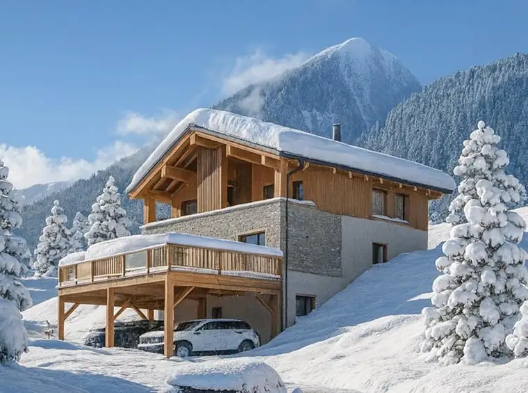 zauberhafte Neubau Chalet Doppelhaushälfte - schneesicher auf der Turracher Höhe - Ski in &amp; out - touristische Vermietung mit Eigenbuchung möglich!