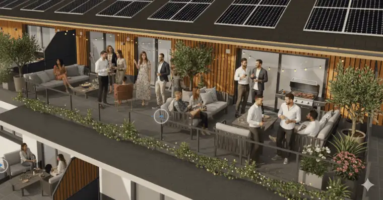 Top13 2-Zimmer-Neubau mit Terrasse und Tiefgarage