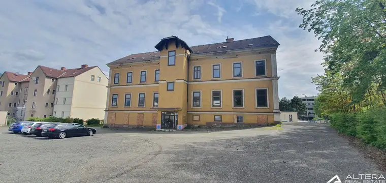 Leoben! - Sanierungsbedürftiges Gewerbeobjekt mit Ausbau- und Zubau Potential!