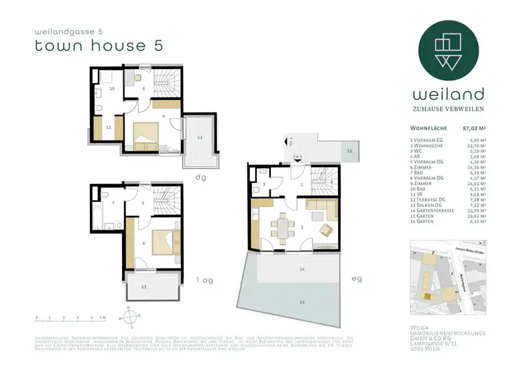 Exklusives Townhouse in ruhiger Spitzenlage Stammersdorf