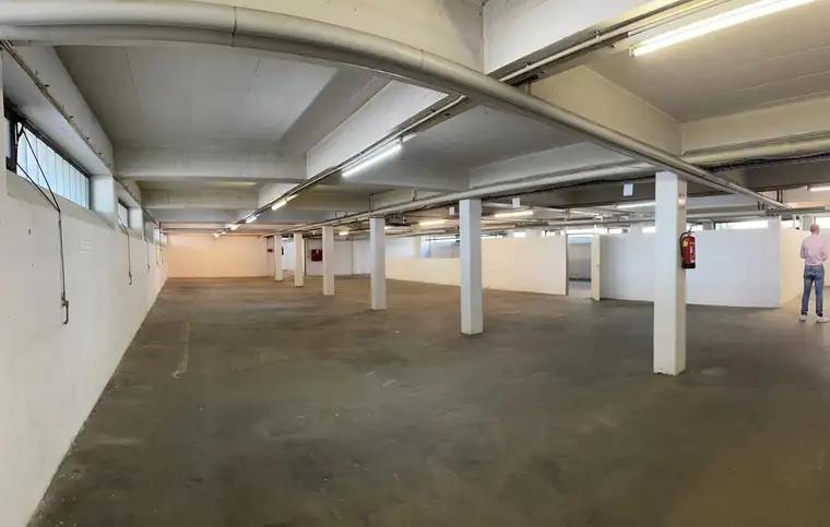 Souterrain Lagerfläche 500m² mit Lastenlift in Villach