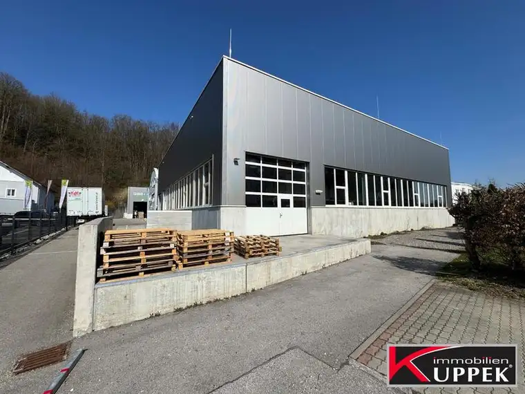 *** 750m² - LAGERHALLE - MIT SCHWERLASTREGALEN ***