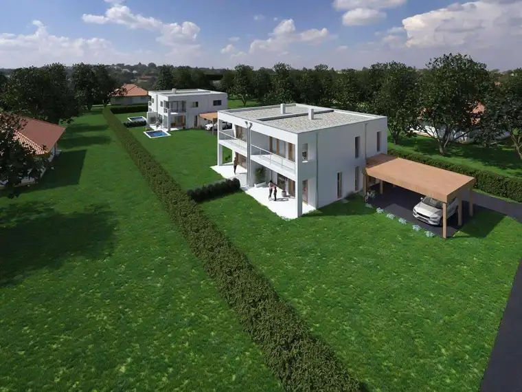 Traumhafte Doppelhaushälfte in Lerchenau: Erstbezug mit Garten, Balkon &amp; Terrasse! PROVISIONSFREI, direkt vom Bauträger!