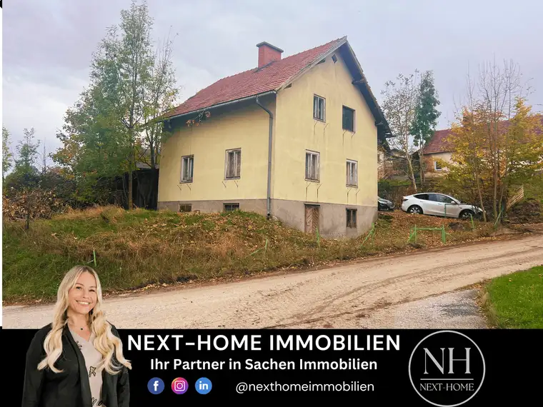 Bastlerhit - Einfamilienhaus &amp; 2 Baugrundstücken und Waldflächen