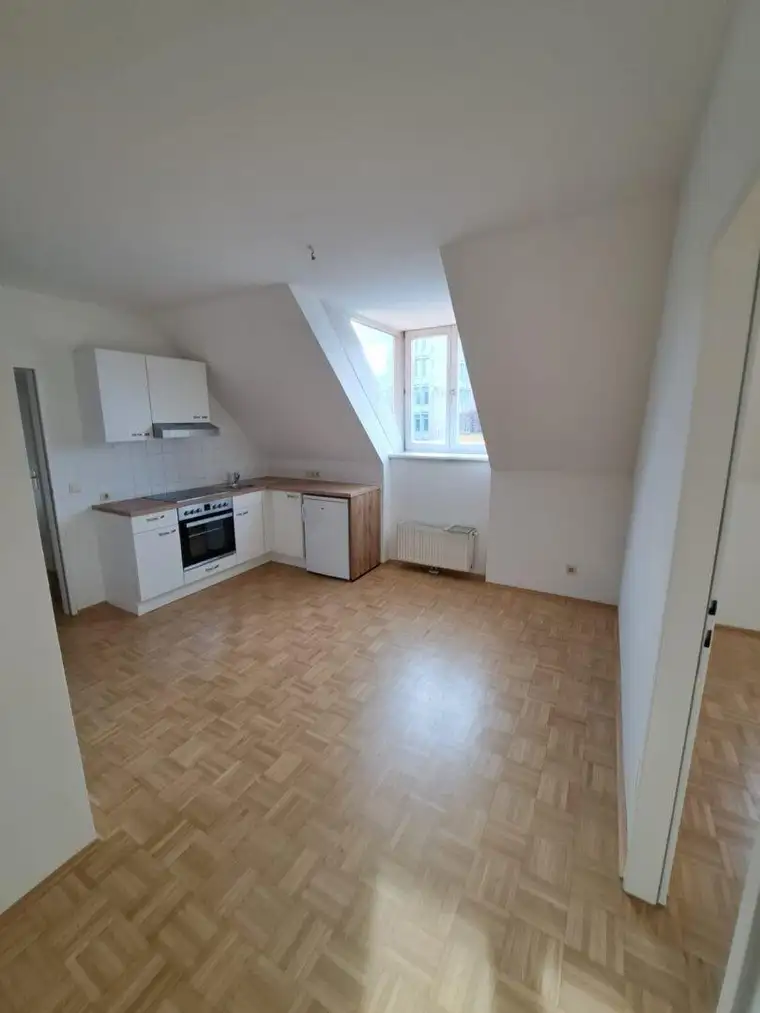 Lichtdurchflutete Dachgeschosswohnung mit Charme, WG-tauglich oder Pärchenhit nähe TU-Graz!