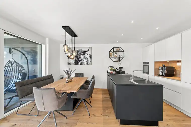 Helle 4-Zimmer Wohnung in Mäder, 89m² mit Loggia