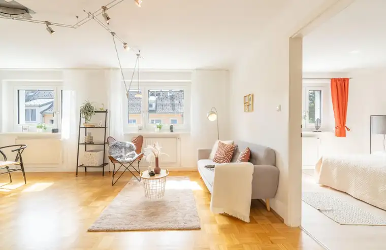 Ankommen &amp; Aufatmen – 3-Zimmer-Wohnung im Grünen nahe Salzburg